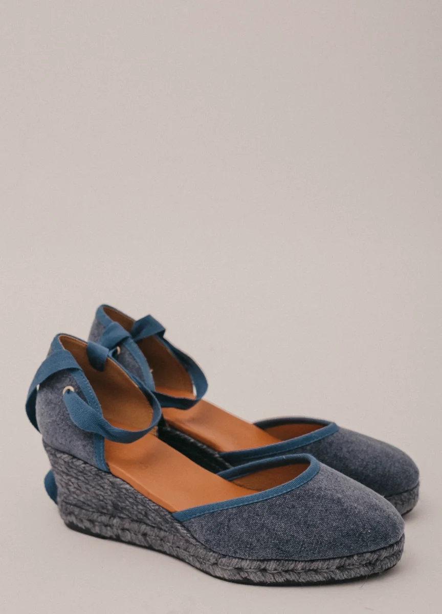 Mr. Velous | Cuña de Esparto Paloma Denim - Imagen 4