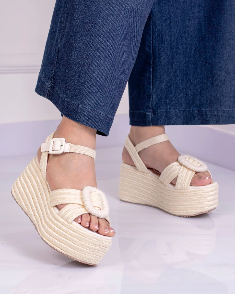 Plataformas en Yute Topacio – Altas Cómodas y casuales– TC5562 - Imagen 3